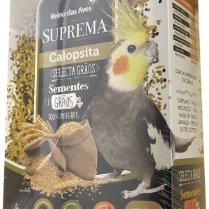 Reino Das Aves Ração Suprema Calopsita Sementes E Grãos 700g