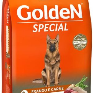 Premier Pet Golden Special - Ração para Cães Adultos, Sabor Frango e Carne, 15kg