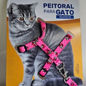 Peitoral Gato Ajustável (Tam Unico)