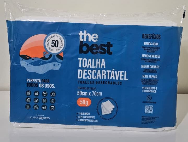 Toalha 50x70 - 50GR Pct 50