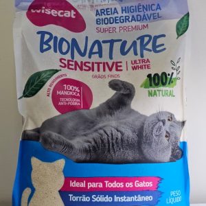 Areia Higiênica Biodegradável (Grãos Finos)