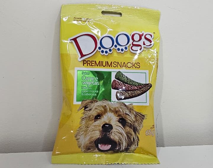 Bifinho Doogs Carne e Vegetais 65g